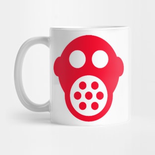 red mask Mug